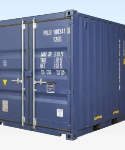 10ft New One Trip Shipping Container – Blue RAL 5013