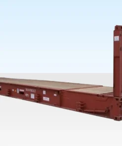 40ft X 8ft Used Shipping Container – Flat-rack