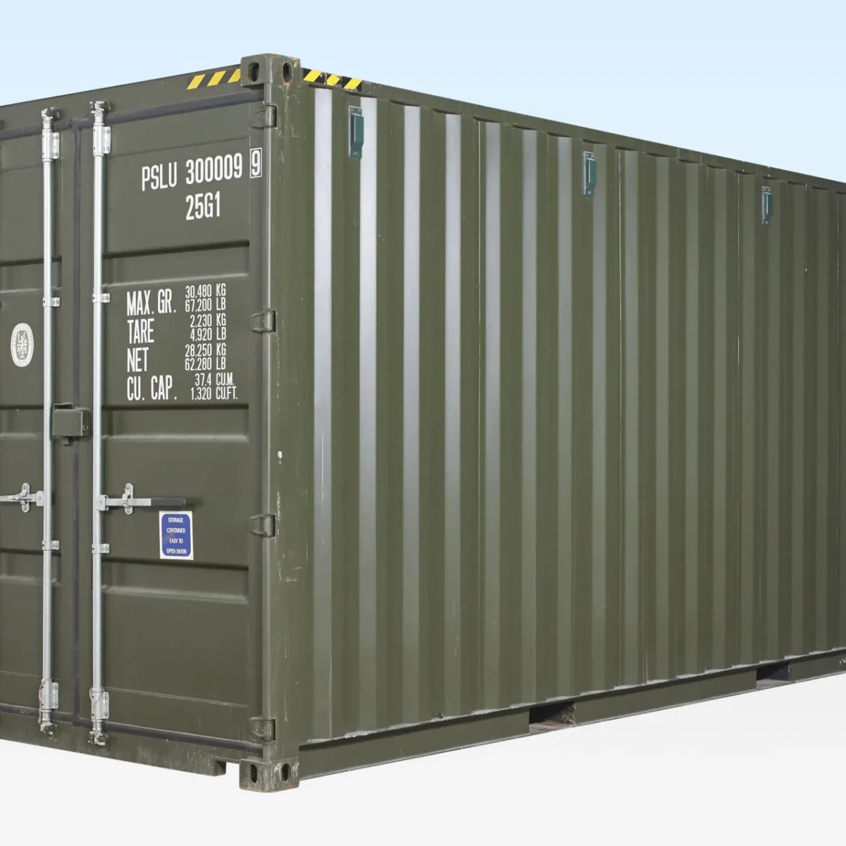 20ft High Cube Container – ONE Trip (9ft 6′ High)
