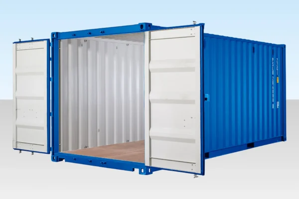 620 sale 20ft std one trip container ral5010 open correct
