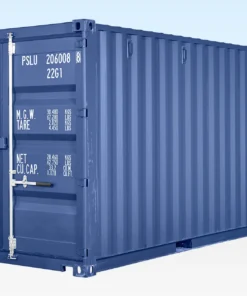 20ft New One Trip Shipping Container – Blue RAL 5013