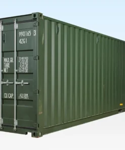 40ft Shipping Container Green (Ral 6007)