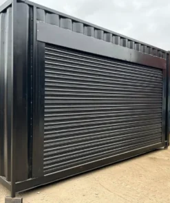 16ft New One Trip Shipping Container with Roller Shutter Door – Storage Container