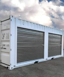 20ft Refurbished Shipping Container with 2 Side Roller Doors – Storage Container
