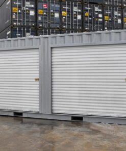 20ft New Shipping Container with 2 Side Roller Doors – Multi-Access Storage Container