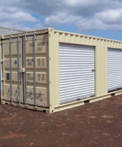 20ft New One Trip Shipping Container with 2 Side Roller Doors – Multi-Access Storage Container