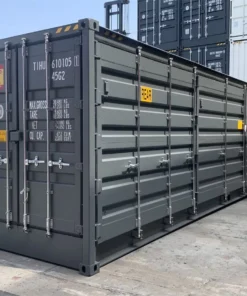 40ft New One Trip High Cube Side Opening Double Door Shipping Container – Multi-Access Container