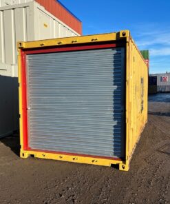 20ft Refurbished Shipping Container Front Roller Shutter Door – Storage Container
