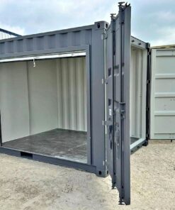 10ft Refurbished Shipping Container with Roller Door – Storage Container