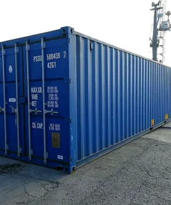 40ft New One Trip Double Door Tunnel Shipping Container – Doors at Both Ends