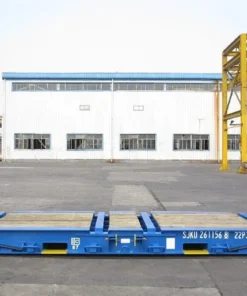 20ft Used Collapsible Flat Rack Shipping Container – Cargo Platform