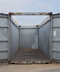 20ft Used Cargo Worthy Open Top Shipping Container – Removable Roof
