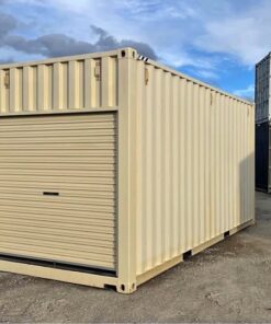 20ft Used High Cube Shipping Container with Roller Door – Storage Container