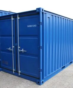 15ft New Shipping Container – Steel Storage Container – Wind & Watertight (WWT) – Blue