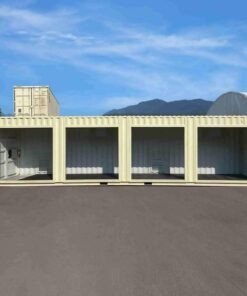 40ft New High Cube Shipping Container with Multiple Side Roller Doors – Multi-Access Storage