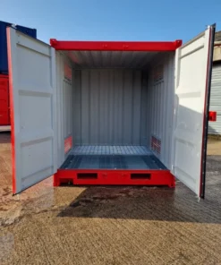 9ft New Bunded DG Storage Container with Galvanised Grated Floor