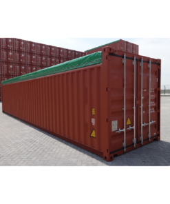 45ft New One Trip High Cube Open Top Shipping Container with Removable Tarpaulin Roof